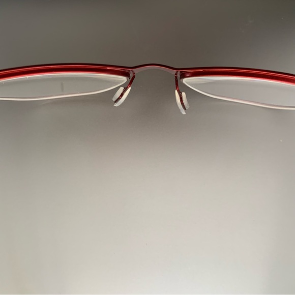 NWOT Zenni Red Metal Reading Glasses - 1.50 - Picture 6 of 7